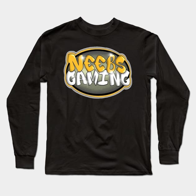 Neebs gaming Long Sleeve T-Shirt by shadowNprints